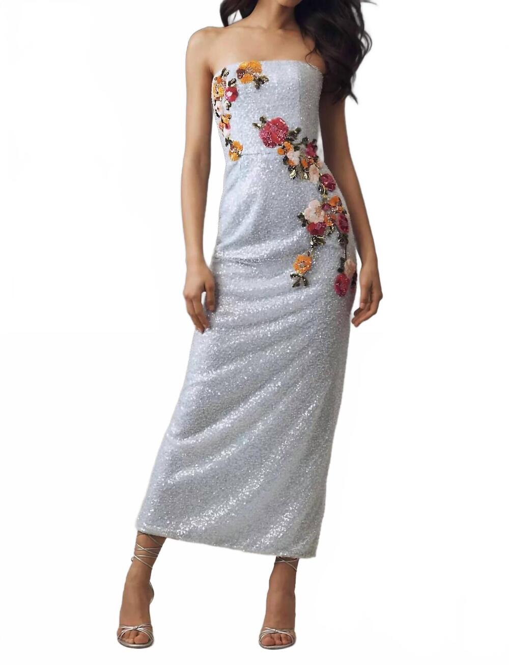 NEW HELSI silvia gown in baby blue